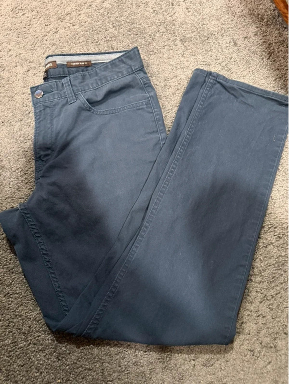 Michael Kors Parker Slim Fit Men's Pants Navy 31x32